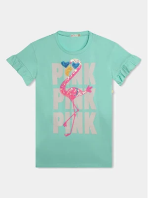Billieblush Sukienka letnia U20186 Zielony Regular Fit