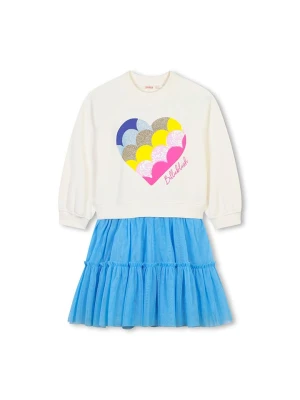 Billieblush Sukienka w kolorze kremowo-błękitnym rozmiar: 116