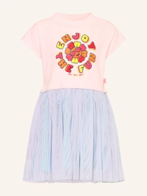 Billieblush Sukienka Z Mieszanki Materiałów rosa