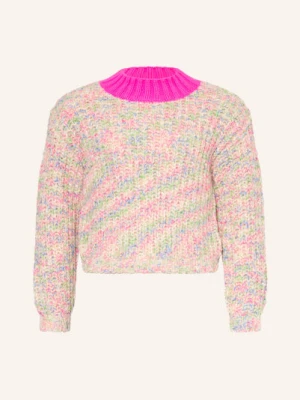 Billieblush Sweter Z Błyszczącą Przędzą pink