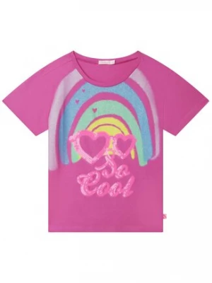 Billieblush T-Shirt U15B31 Różowy Regular Fit