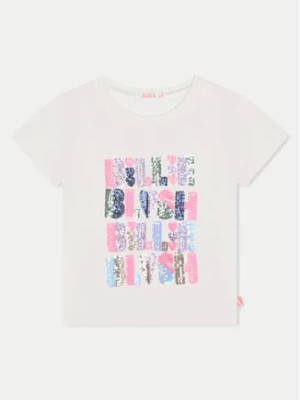 Billieblush T-Shirt U20493 Écru Regular Fit