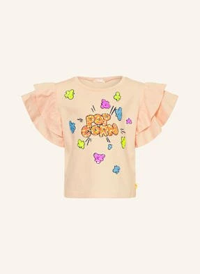 Billieblush T-Shirt Z Cekinami rosa