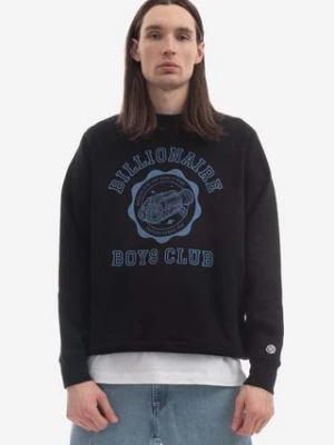 Billionaire Boys Club bluza bawełniana męska kolor czarny z nadrukiem B22423-BLACK