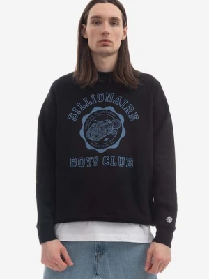 Billionaire Boys Club bluza bawełniana męska kolor czarny z nadrukiem B22423-BLACK
