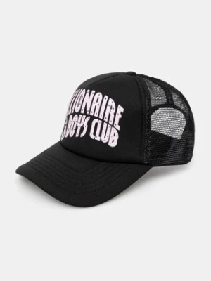 Billionaire Boys Club czapka z daszkiem Arch Logo Trucker Cap kolor czarny z nadrukiem B24359