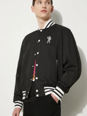 Billionaire Boys Club kurtka bomber Arch Logo Lightweight Varsity męski kolor czarny przejściowa B24201