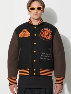 Billionaire Boys Club kurtka bomber TROPICAL VARSITY JACKET męski kolor czarny przejściowa B23301