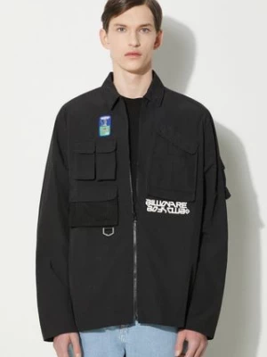 Billionaire Boys Club kurtka Multi Pocket Overshirt męska kolor czarny przejściowa B24239