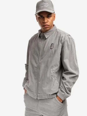 Billionaire Boys Club kurtka sztruksowa Corduroy Harrington Jacket kolor szary przejściowa B22204-GREY