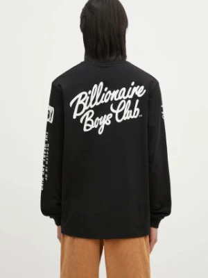 Billionaire Boys Club longsleeve bawełniany Multi Print Longsleeve kolor czarny z nadrukiem B24456