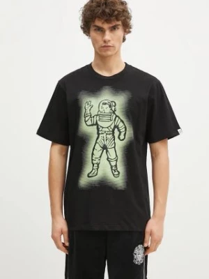 Billionaire Boys Club t-shirt bawełniany Glow Standing Astro męski kolor czarny z nadrukiem B24349