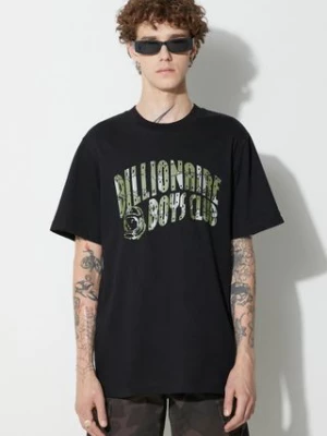 Billionaire Boys Club t-shirt bawełniany kolor czarny z nadrukiem