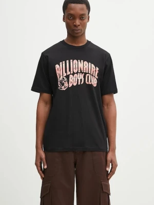 Billionaire Boys Club t-shirt bawełniany Mountain Fill Arch Logo T-Shirt męski kolor czarny z nadrukiem B25154
