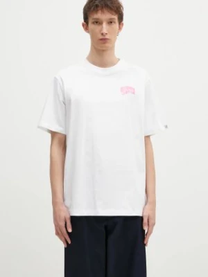 Billionaire Boys Club t-shirt bawełniany Small Arch Logo Highlight męski kolor biały z nadrukiem BC008