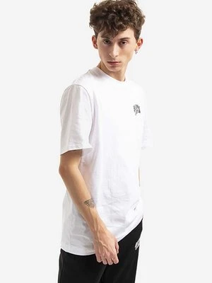 Billionaire Boys Club t-shirt bawełniany Small Arch Logo kolor biały z nadrukiem BC003-WHITE