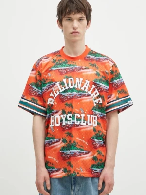 Billionaire Boys Club t-shirt Tropical Island Print Football Top męski kolor multicolor wzorzysty B24466