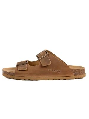 billowy Klapki w kolorze brązowym rozmiar: 41