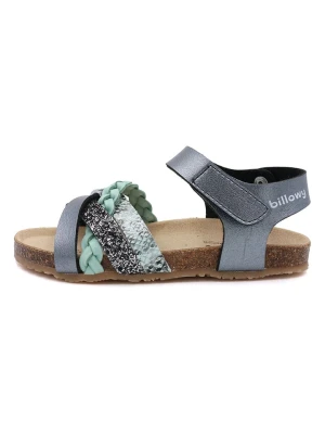 billowy Sandały w kolorze antracytowo-srebrnym rozmiar: 31