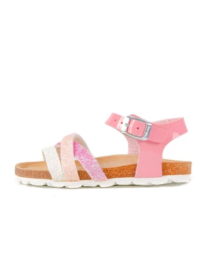 billowy Sandały w kolorze różowym ze wzorem rozmiar: 35