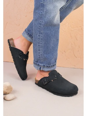 billowy Skórzane chodaki w kolorze czarnym rozmiar: 40