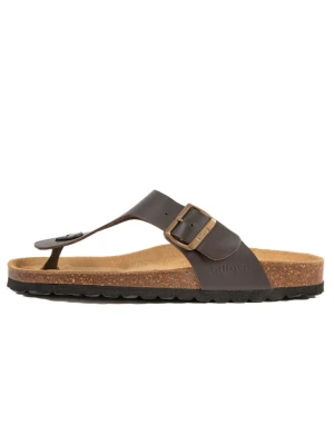 billowy Skórzane japonki w kolorze brązowym rozmiar: 46