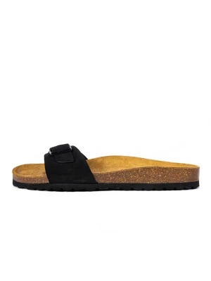 billowy Skórzane klapki w kolorze czarnym rozmiar: 42