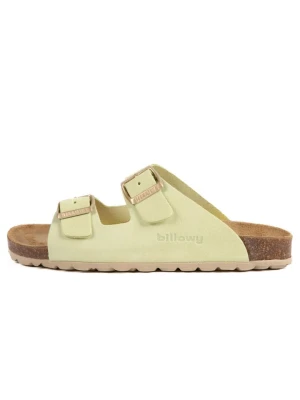 billowy Skórzane klapki w kolorze jasnozielonym rozmiar: 39