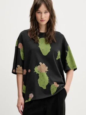 Bimba Y Lola t-shirt bawełniany damski kolor szary 251BR7447.10120