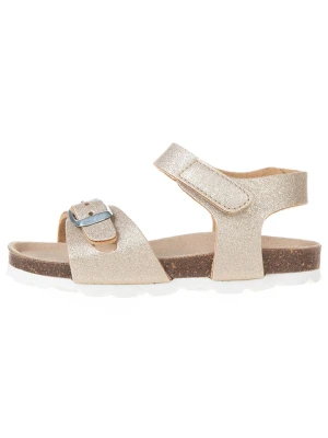 BIO PINGÜIN Sandały w kolorze złotym rozmiar: 34