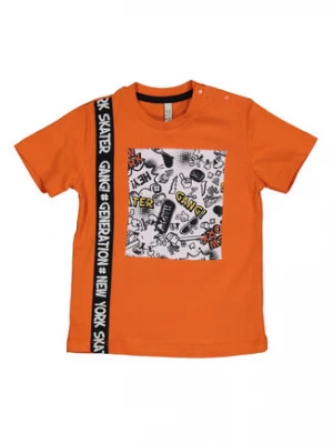 Birba Trybeyond T-Shirt 999 64001 00 M Pomarańczowy Regular Fit
