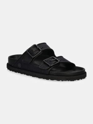 Birkenstock 1774 klapki Arizona Raffia Luxe damskie kolor granatowy 1028834