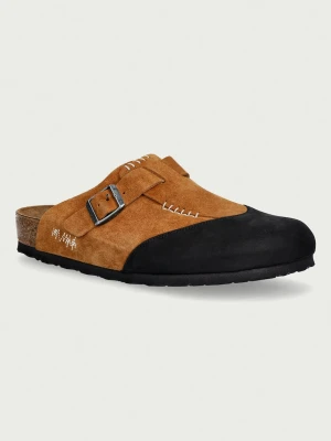Birkenstock 1774 x ADER ERROR boston klapki mules męskie zamszowe