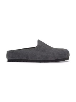 Birkenstock Amsterdam Wrapped LEVE kapcie męskie zamszowe