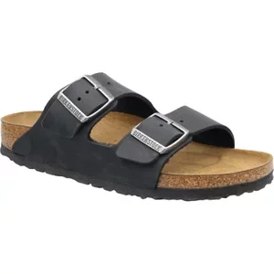 Birkenstock Arizona 552113, Damskie, Czarne, klapki, skóra licowa, rozmiar: 36