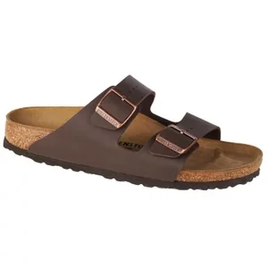 Birkenstock Arizona BF 0051703, Damskie, Brązowe, klapki, Birko-Flor, rozmiar: 35