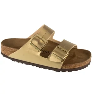 Birkenstock Arizona BF 1016110, Unisex, Złote, klapki, Birko-Flor, rozmiar: 38