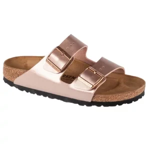 Birkenstock Arizona BF 1023960, Damskie, Różowe, klapki, Birko-Flor, rozmiar: 36