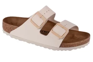 Birkenstock Arizona BF 1027346, Damskie, Szare, klapki, Birko-Flor, rozmiar: 42