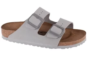 Birkenstock Arizona BF 1027696, Damskie, Szare, klapki, Birko-Flor, rozmiar: 36