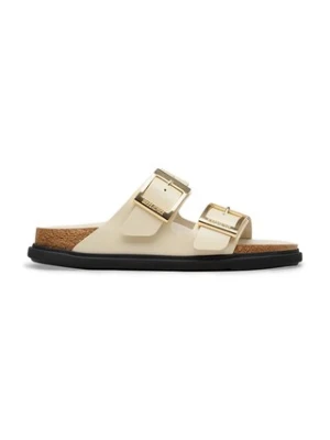 Zdjęcie produktu Birkenstock Arizona Droplet Buckle klapki na płaskim obcasie damskie skórzane
