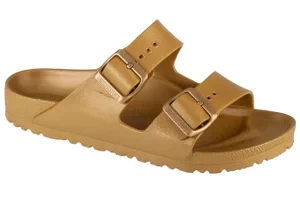 Birkenstock Arizona Eva 1022465, Damskie, Złote, klapki, syntetyk, rozmiar: 36