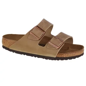 Zdjęcie produktu Birkenstock Arizona NU Oiled 0352201, Unisex, Brązowe, klapki, nubuk, rozmiar: 41