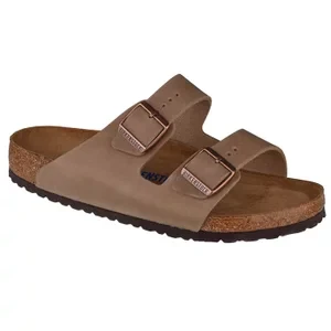 Birkenstock Arizona SFB 0552811, Unisex, Brązowe, klapki, nubuk, rozmiar: 36