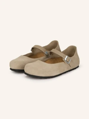 Birkenstock Baleriny Mary Jane Mantova beige
