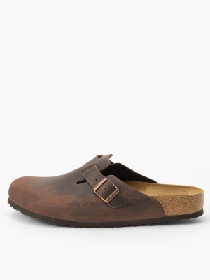 BIRKENSTOCK BOSTON Klapki męskie Brązowy