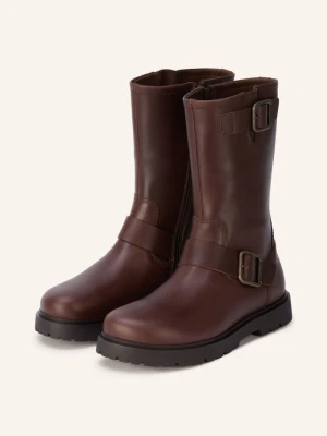 Birkenstock Botki Motocyklowe Lena braun CIEMNOBRĄZOWY