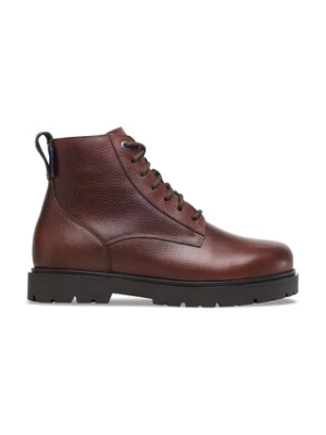 Birkenstock buty wysokie Highwood Lace Mid męskie kolor brązowy 1030961