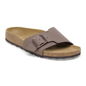 Birkenstock Catalina BS Birko-Flor Klapki damskie Brązowy