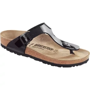Birkenstock Gizeh 43661, Damskie, Czarne, japonki, syntetyk, rozmiar: 35
